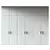 Modern Model Wardrobe 196 Design 3D model small image 1