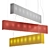 Sleek Line 2400 Pendant Shade 3D model small image 1