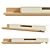 Sleek Japandi TV Stand 3D model small image 1