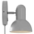 Modern Industrial Black Wall Sconce 3D model small image 2
