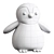 Holiday 6in Aurora Penguin Plush 3D model small image 3