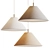 Holden Linen Pendant Light Fixture 3D model small image 1