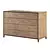 Italian Handcrafted Rialto Nightfly Dresser 3D model small image 2