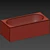 Stone-Clad Luxury Bathtub 3D model small image 4