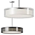 Modern LED Glass Pendant Light 3D model small image 1