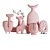 Modern Vase Set in 16 Colors 3D model small image 4