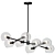 Sleek Linear Willow Pendant Light 3D model small image 3