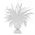 Modern Fern Plant Pot Beauty 3D model small image 4
