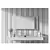 Modern TV Wall Set 009 3D model small image 4