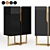 Sleek Mirage Cabinet Cantori 3D model small image 1