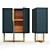 Sleek Mirage Cabinet Cantori 3D model small image 10