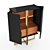 Sleek Mirage Cabinet Cantori 3D model small image 13