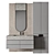 Luxury Bathroom 3D Model Set 3D model small image 1