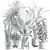 Custom VRay Indoor Plant Model 3D model small image 5