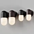 Dynamic Glow Outdoor Wall Sconce 3D model small image 5