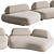 Residenza Outdoor Sofa: Elegant Comfort 3D model small image 2