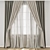  Curtain 892 3D Model Set 3D model small image 1