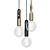 ImperiumLoft Hanging Pendant Light 3D model small image 1