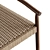 Yalia Paper Rope Armchair in Oak 3D model small image 4
