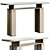 Elegant Frato Console Table 3D model small image 9