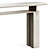 Elegant Frato Console Table 3D model small image 12