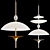 SAMA LED Glass Pendant Lamp 3D model small image 2