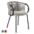 Stylish Chair Tuka by Connubia 3D model small image 1