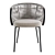 Stylish Chair Tuka by Connubia 3D model small image 2