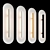Modern Reflective LED Wall Sconces 3D model small image 2