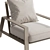 Elegant Outdoor Chair - BelleVue 3D model small image 4