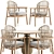 Modern Dining Set Collection by Sebastian Herkner 3D model small image 4