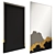  Stylish Storm Clouds Wall Mirror 3D model small image 2