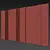 Modern Headboard Wall Panel 3D 3D model small image 3