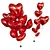 Heart-Shaped Foil Balloons, 3D Model 3D model small image 5