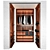 Contemporary Walk-In Closet | 3D Model 3D model small image 3