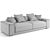Luxence Luxe Olympic Sofa 3D model small image 5