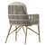 Modern Outdoor Tron Chair Set 3D model small image 2