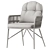 Modern Outdoor Tron Chair Set 3D model small image 3