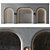 Elegant Wall Panel Headboard Decor 3D model small image 6