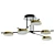 Modern Geometric LED Flush Mount 3D model small image 1