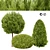 Whimsical Hetz Midget Topiaries 3D model small image 1