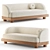 Modern Nomad Sofa Design 3D model small image 1