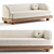 Modern Nomad Sofa Design 3D model small image 2