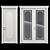Modern Tower Entrance Door 3D model small image 1