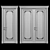 Modern Tower Entrance Door 3D model small image 2