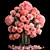 Pink Blossom Floral Arrangement 3D model small image 1