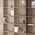 Customizable Minimalist Shelf Rack 3D model small image 3