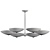 Vintage Griffith Model Chandelier 3D model small image 3