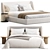 Modern Pyora Bed 2015 Suite 3D model small image 3