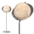 Designer Claudio Tab Table Lamp 3D model small image 1
